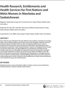 Health Research, Entitlements and Health Services for First Nations and Métis Women in Manitoba and Saskatchewan