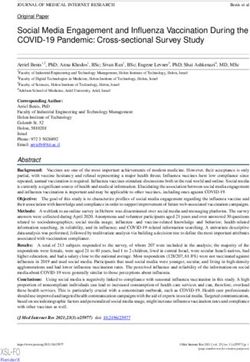 Social Media Engagement and Influenza Vaccination During the COVID-19 Pandemic: Cross-sectional Survey Study