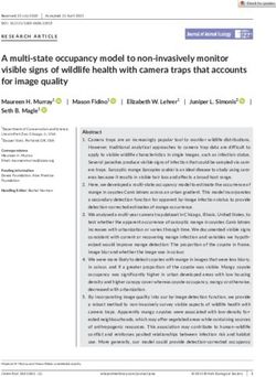 A multistate occupancy model to non-invasively monitor visible signs of wildlife health with camera traps that accounts for image quality