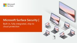 Microsoft Surface Security | - Built-in, fully integrated, chip to cloud protection