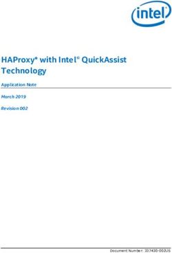 HAProxy* with Intel QuickAssist Technology - Application Note March 2019 Revision 002