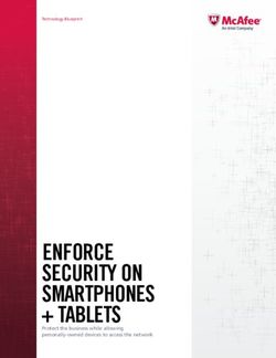 ENFORCE SECURITY ON SMARTPHONES + TABLETS - PROTECT THE BUSINESS WHILE ALLOWING PERSONALLY-OWNED DEVICES TO ACCESS THE NETWORK