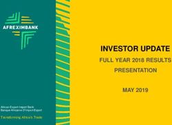 INVESTOR UPDATE FULL YEAR 2018 RESULTS PRESENTATION MAY 2019 - Amazon S3