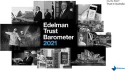Trust in Australia Country Report - Edelman Australia