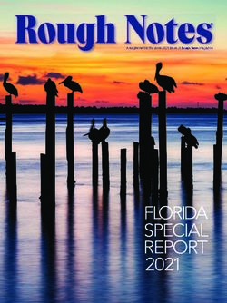FLORIDA SPECIAL REPORT 2021 - Rough Notes