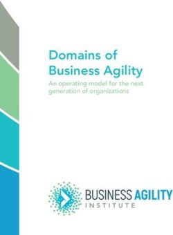 Domains Of Business Agility - An Operating Model For The Next ...