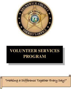 VOLUNTEER SERVICES PROGRAM - "Making a Difference Together Every Day!" - Brunswick County ...