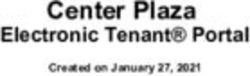 Center Plaza Electronic Tenant Portal - Created on January 27, 2021