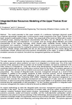 Integrated Water Resources Modelling of the Upper Thames River Basin