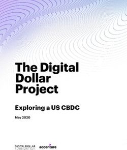 The Digital Dollar Project - Exploring A US CBDC May 2020