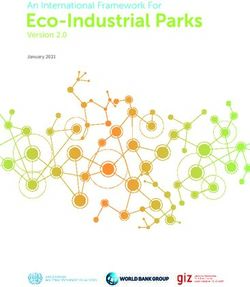 Eco-Industrial Parks Version 2.0 - January 2021 An International Framework For - United Nations Industrial Development ...