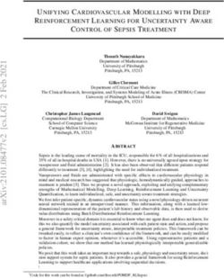 UNIFYING CARDIOVASCULAR MODELLING WITH DEEP REINFORCEMENT LEARNING FOR UNCERTAINTY AWARE CONTROL OF SEPSIS TREATMENT - arXiv.org