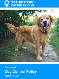Dog Control Policy Proposed - Marlborough District ...