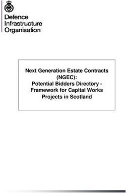 (NGEC): Next Generation Estate Contracts Potential Bidders Directory - Framework for Capital Works Projects in Scotland