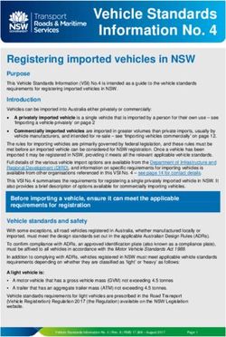 Vehicle Standards Information No. 4 - NSW Government
