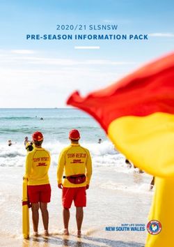 PRE-SEASON INFORMATION PACK - 2020/21 SLSNSW - Warilla-Barrack Point Surf ...