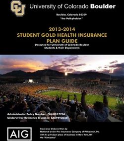 STUDENT GOLD HEALTH INSURANCE
