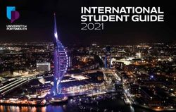 INTERNATIONAL STUDENT GUIDE 2021 - EHEF