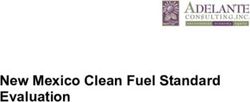 New Mexico Clean Fuel Standard Evaluation - Adelante ...