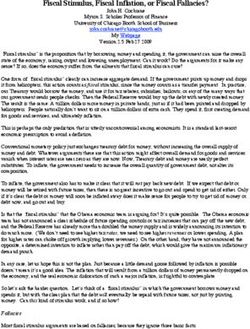 Fiscal Stimulus, Fiscal Inflation, or Fiscal Fallacies?