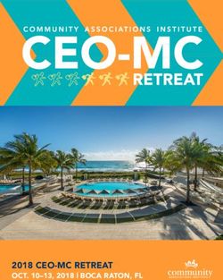 2018 CEO-MC RETREAT OCT. 10-13, 2018 | BOCA RATON, FL - Community Associations Institute