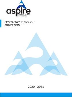 EXCELLENCE THROUGH EDUCATION 2020 - 2021 - Aspire Business ...