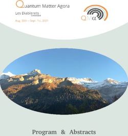 Program & Abstracts - August 27, 2021 - DQMP