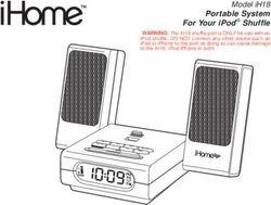Model iH18 Portable System For Your iPod Shuffle
