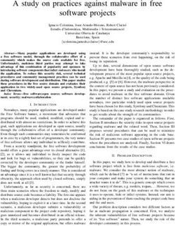 A study on practices against malware in free software projects