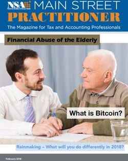 Financial Abuse of the Elderly - February 2018 - Main Street Practitioner