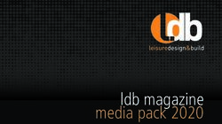 Ldb magazine media pack 2020 - Leisure Design & Build