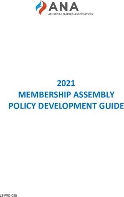 MEMBERSHIP ASSEMBLY POLICY DEVELOPMENT GUIDE 2021 - LS-PRO-028 - American ...