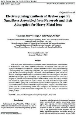 Electrospinning Synthesis of Hydroxyapatite Nanofibers Assembled from Nanorods and their