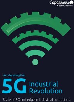 Industrial Revolution - Accelerating the 5G - Capgemini