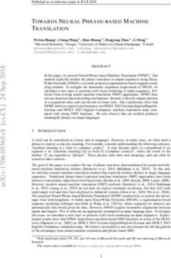 TOWARDS NEURAL PHRASE-BASED MACHINE TRANSLATION