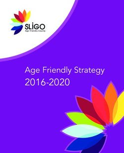 2016-2020 Age Friendly Strategy - WHO/OMS: Extranet Systems