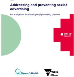 Addressing and preventing sexist advertising - An analysis of local and global promising practice