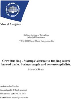 Crowdfunding - Startups' alternative funding source beyond banks, business angels and venture capitalists - Startups' alternative funding ...