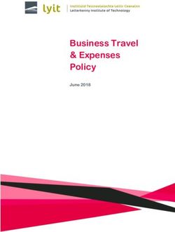 BUSINESS TRAVEL & EXPENSES POLICY - JUNE 2018 - LYIT