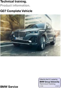 Technical training. Product information. G07 Complete Vehicle - BMW Service