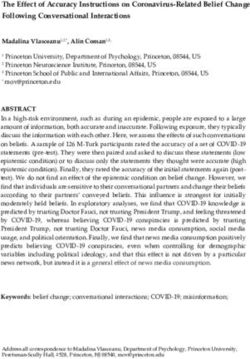 The Effect of Accuracy Instructions on Coronavirus-Related Belief Change Following Conversational Interactions