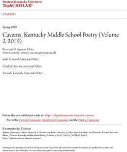 Caverns: Kentucky Middle School Poetry (Volume 2, 2019)