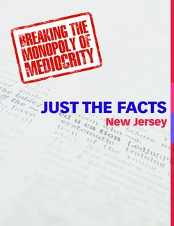 JUST THE FACTS New Jersey - US Chamber of Commerce Foundation