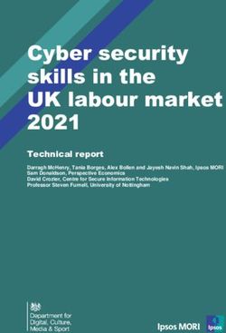 Cyber security skills in the UK labour market 2021 - Gov.uk