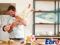 RESULTS 2018 - Ebro Foods