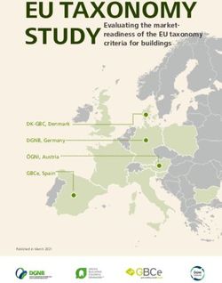EU TAXONOMY STUDY Evaluating the market-readiness of the EU taxonomy criteria for buildings - Presseportal
