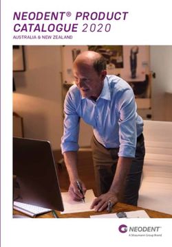 NEODENT PRODUCT CATALOGUE AUSTRALIA & NEW ZEALAND - Straumann