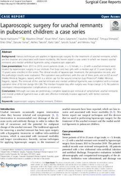 Laparoscopic surgery for urachal remnants in pubescent children: a case series