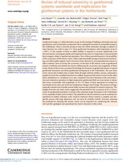 Review of induced seismicity in geothermal systems worldwide and implications for geothermal systems in the Netherlands
