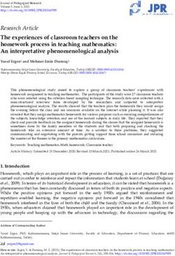 The experiences of classroom teachers on the homework process in teaching mathematics: An interpretative phenomenological analysis